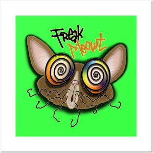 freak meowt Posters and Art